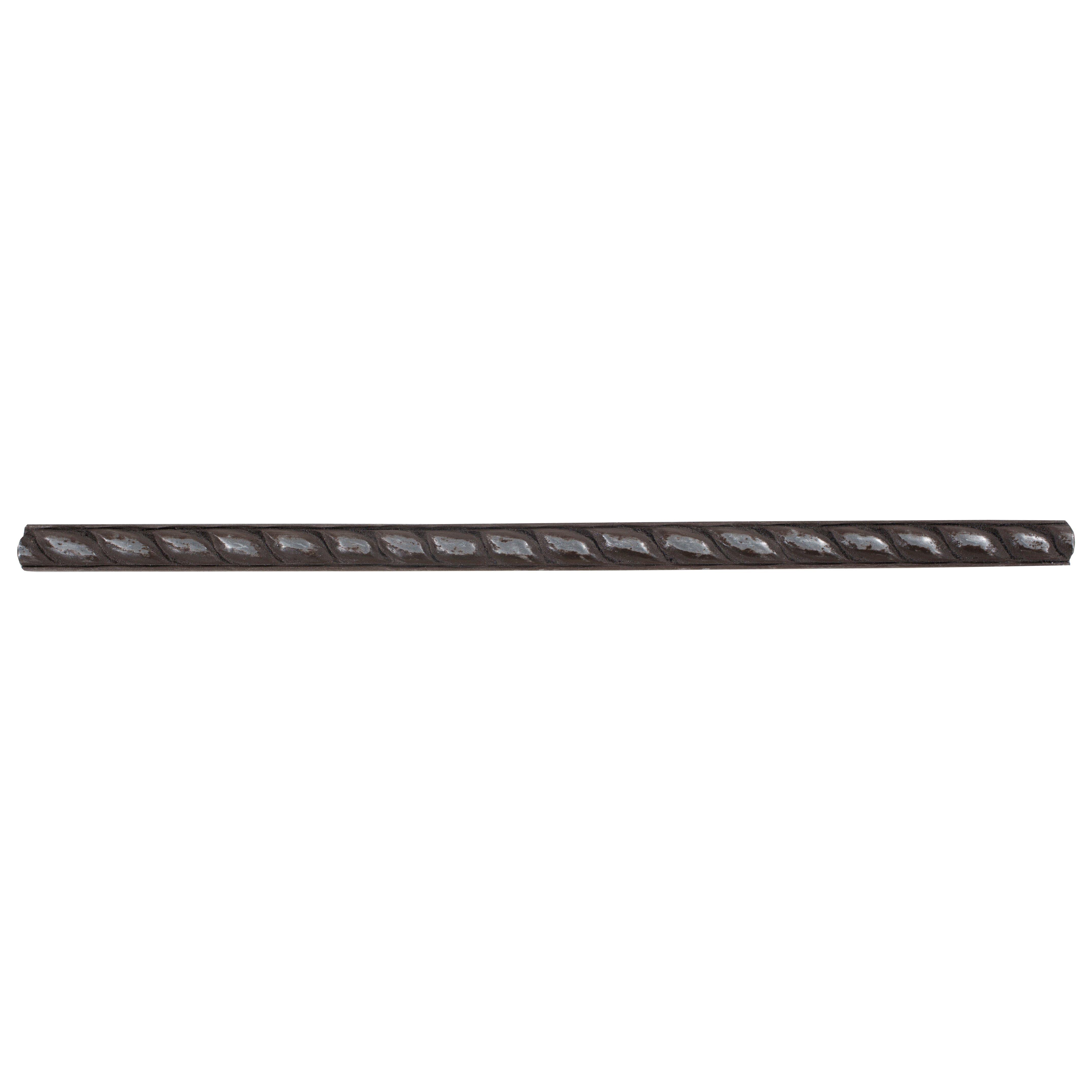 Questech Molding Tile for Kitchen Bathroom Shower Ceramic Tile Transition Pieces 6 Pack, Antique Bronze Rope Decorative Liner 1//2 X 12 inch Pencil Tile Liner Trim Metal Finish